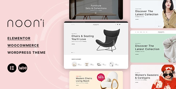 Nooni – Furniture & Fashion WooCommerce Theme 1.2.2