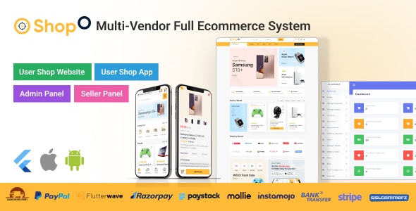 Shopo eCommerce – Multivendor eCommerce Flutter App with Admin Panel, Website & PWA 5.0.0