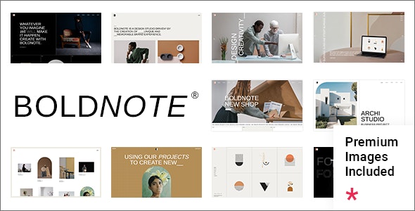 Boldnote – Portfolio and Agency Theme