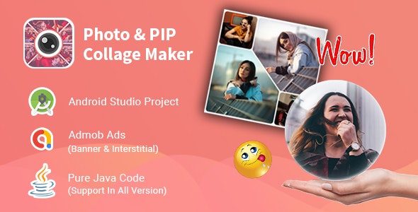 Collage Maker Photo Editor – Android App with Admob