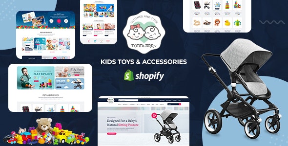 Toddlerry – Kids Shop Shopify Theme