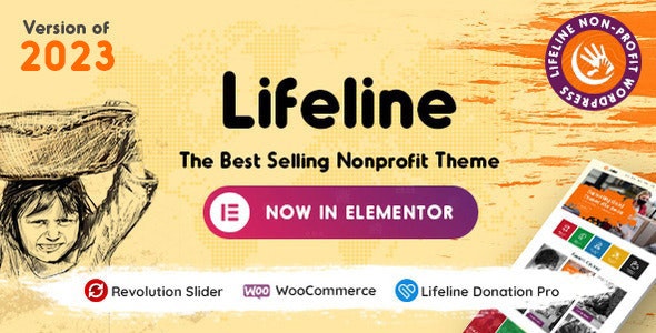 Lifeline – 2024 NGO, Fund Raising and Charity WordPress Theme 9.2