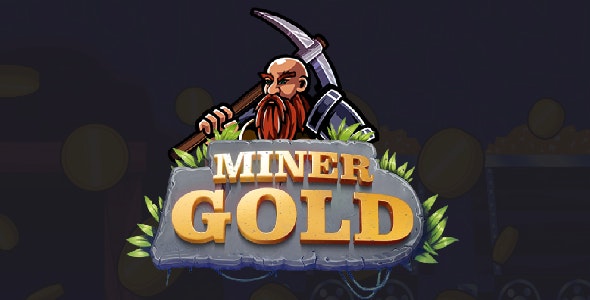 Miner Gold HTML5 Game – Idle Game