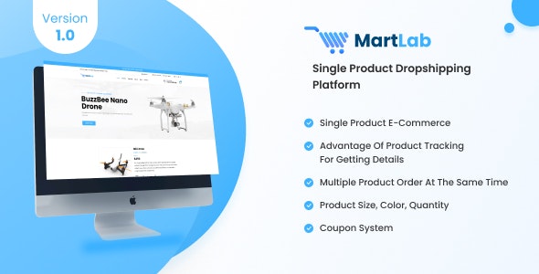 MartLab – Single Product Dropshipping Platform