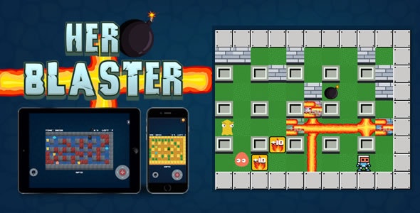 Hero Blaster – HTML5 Game