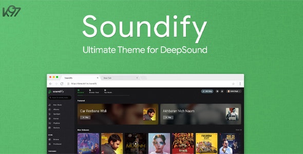 Soundify – The Ultimate DeepSound Theme 1.5