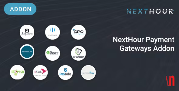 NextHour – Payment Gateways Addon