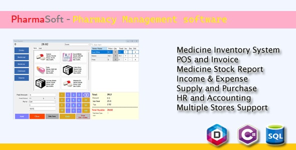 Pharmacy Management software – Pharmasoft