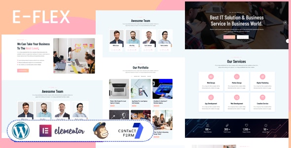 E-Flex – IT Solution WordPress Theme