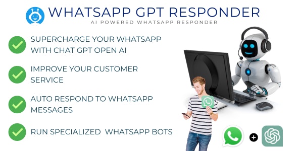 GPT Whatsapp Responder | Whatsapp GPT Bot