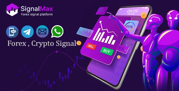 SignalMax – Forex , Crypto Signal Notifier Subscription based  Platform