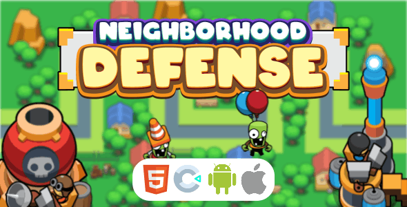 Neighborhood Defense – HTML 5 Game – Construct 3