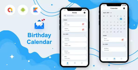 Birthday Calendar Android App 1.4