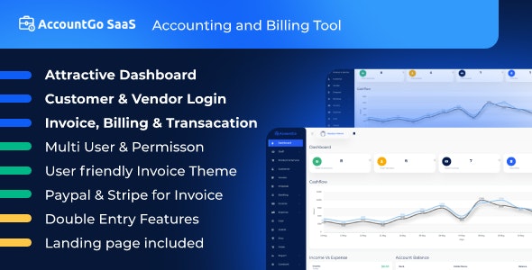 AccountGo SaaS – Accounting and Billing Tool 6.5