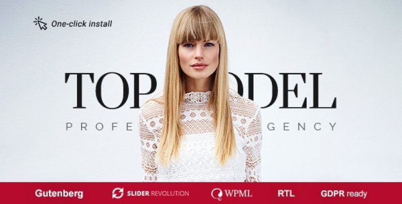 Top Model – Agency and Fashion WordPress Theme 1.2.3