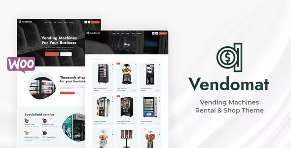 Vendomat – Vending Machines WooCommerce Theme 1.1