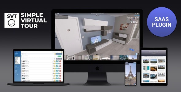 Simple Virtual Tour – SaaS Plugin