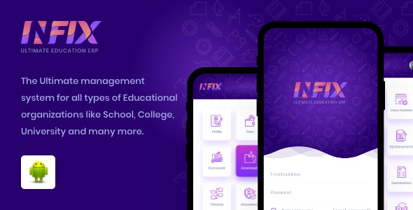 Infix School android app – Management school from your android system