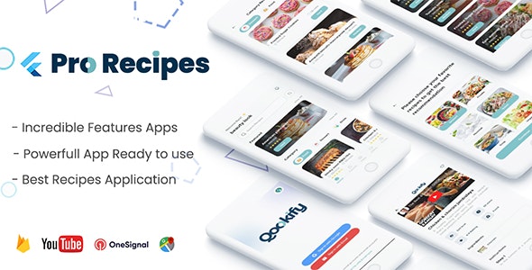 Pro Recipes App – Ultimate Pro Recipes Full Application Flutter App