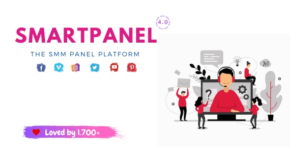 SmartPanel – SMM Panel Script 4.1