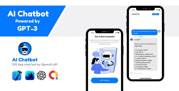 ChatGPT AI Chatbot – iOS App Source Code
