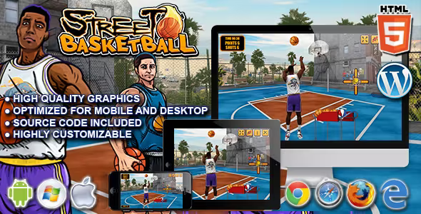 Street Basketball – HTML5 Sport Game