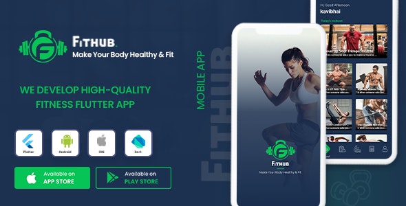 Fithub-Fitness Coach – Bodybuilding Health Workout – Gym Workout Fitness Application