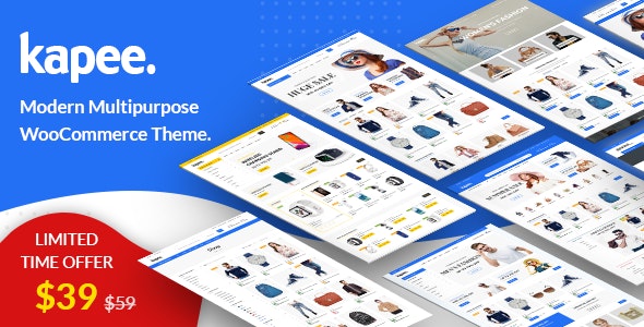 Kapee – Modern Multipurpose WooCommerce Theme 1.6.8