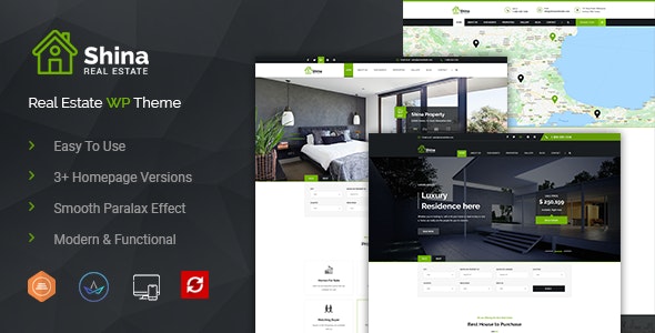 Shina – Real State Property WordPress Theme