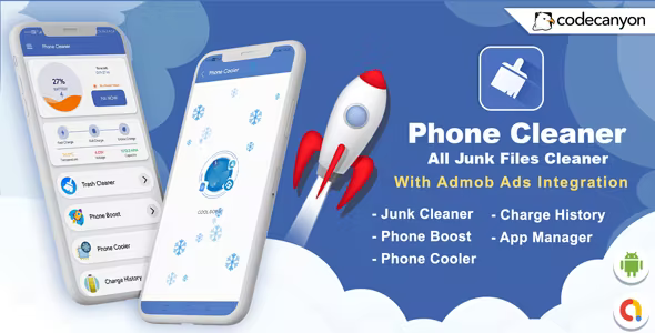 Android Phone Cleaner – Trash Cleaner, App Manager, Junk Cleaner, Phone Booster, CPU cooler