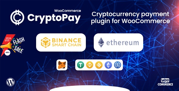 CryptoPay WooCommerce – Cryptocurrency payment gateway plugin 2.4.4