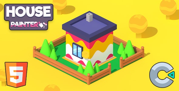 House Painter – (HTML5 Game – Construct 3)