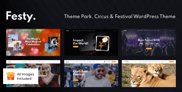 Festy – Theme Park, Circus  Festival WordPress Theme 1.6