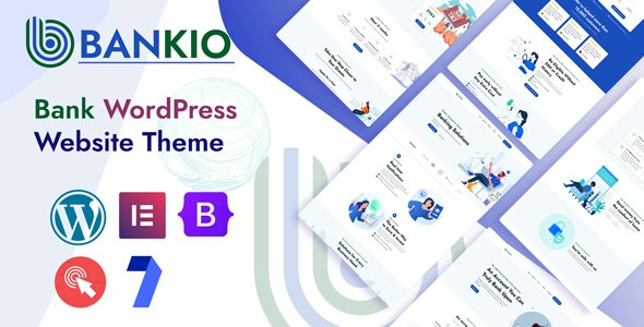 Bankio – Banking, Finance  Fintech WordPress Theme