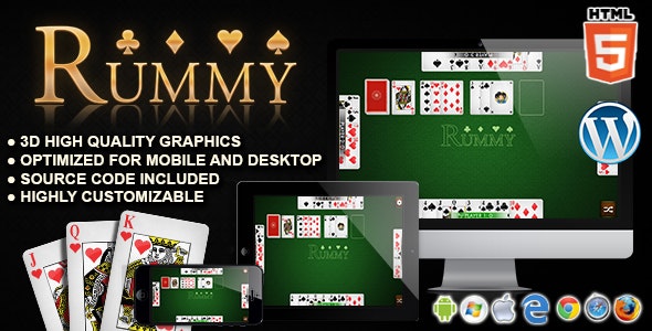 Rummy – HTML5 Card Games