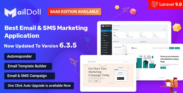 Maildoll – Email Marketing Application – A SAAS Based Email Marketing Software  6.10.5