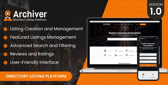 Archiver – Directory Listing Platform