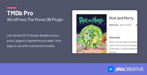 TMDb Pro – Movie & TV Show Details Plugin for The Movie Database