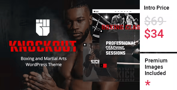 Knockout – Boxing & Martial Arts Theme