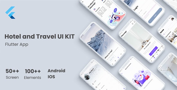 Flutter Hotel and Tour Template in Flutter