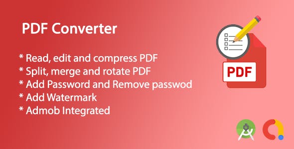 PDF Creator,Converter & Edit | Admob