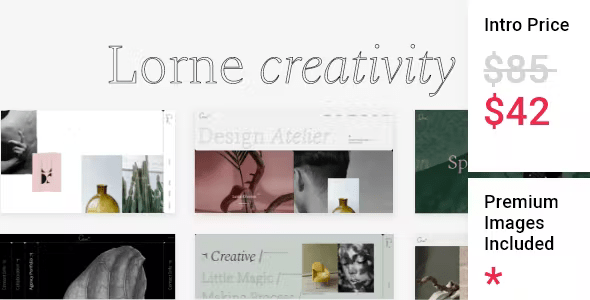 Lorne – Creative Portfolio Theme