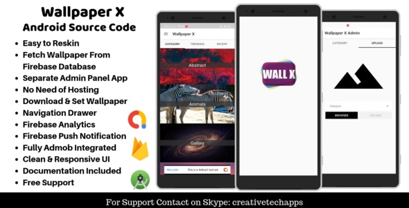 Wallpaper X – Android Wallpaper App