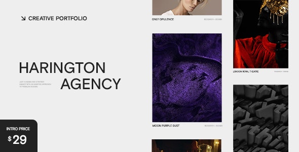 Harington – Creative Portfolio Theme 2.1