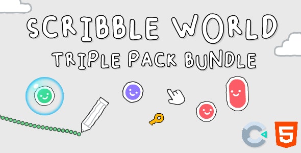 Scribble World Triple Pack Bundle