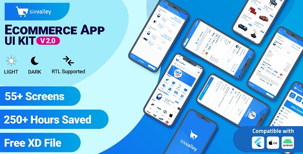 6Valley – Multi Vendor Ecommerce Flutter UI Kit