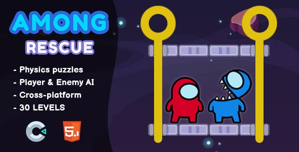 Among Rescue – HTML5 Game | Construct 3