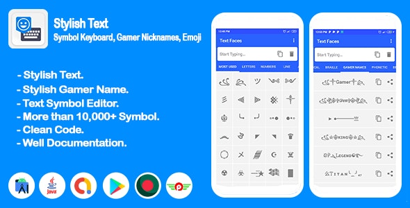 Stylish Text – Symbol Keyboard, Gamer Nicknames, Emoji