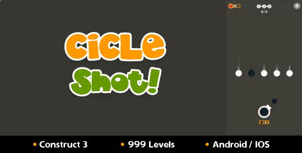 Circle Shot – HTML5 Game (Construct 3)