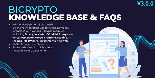 Knowledge Base  FAQs addon for Bicrypto